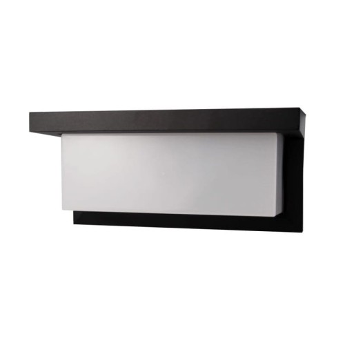 Kinkiet, lampa ogrodowa, elewacyjna LAGOS 1 x E27 IP44 - czarny