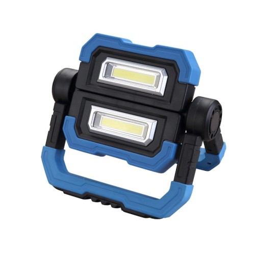 Naświetlacz LED SMD 2x5W biały neutralny z akumulatorem