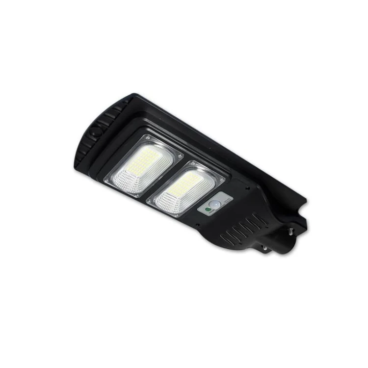 Lampa uliczna LED SOLARNA 100W 6000K PIR + pilot