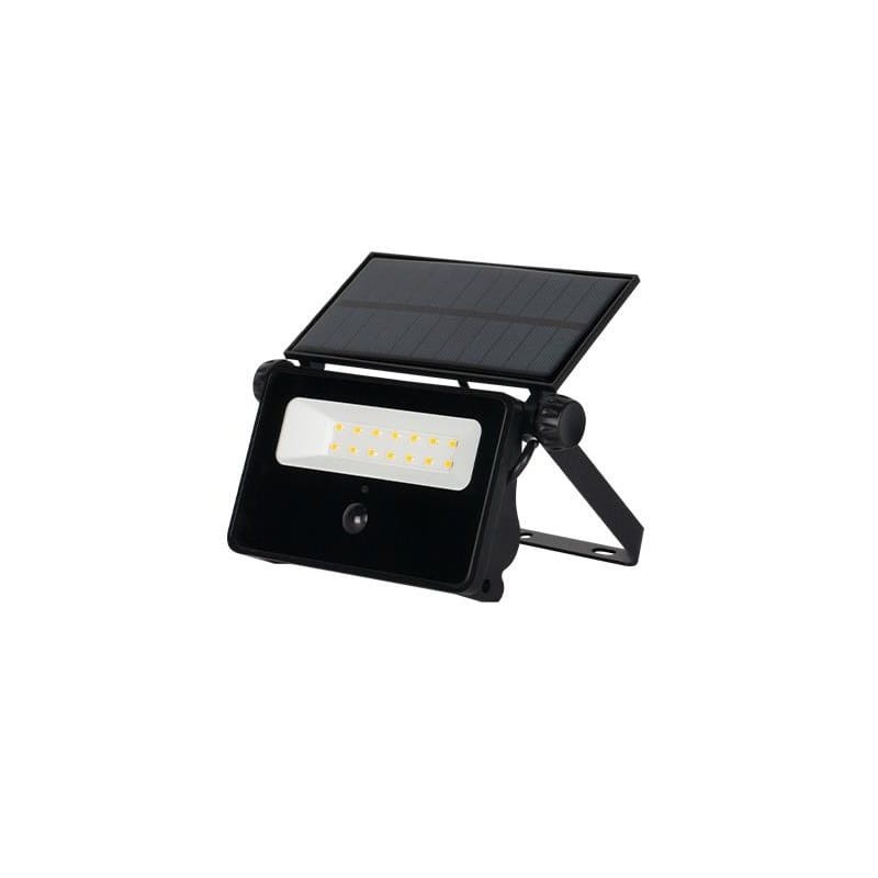 Naświetlacz LED SOLARNY 10W 4500K PIR 200lm Polos