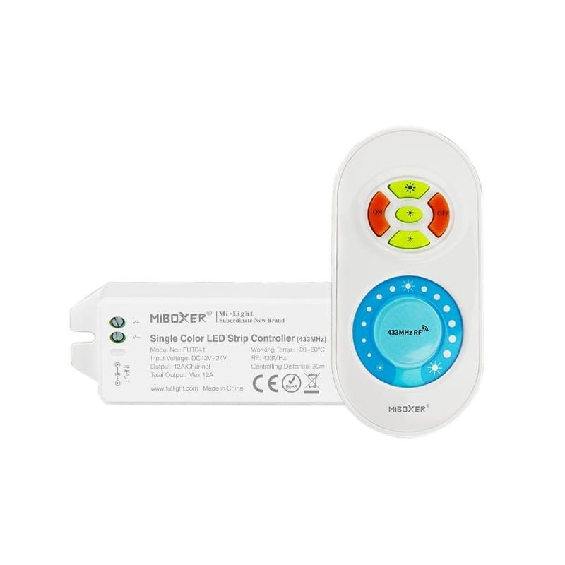 Zestaw pilot + kontroler LED MONO MiBoxer Milight FUT041