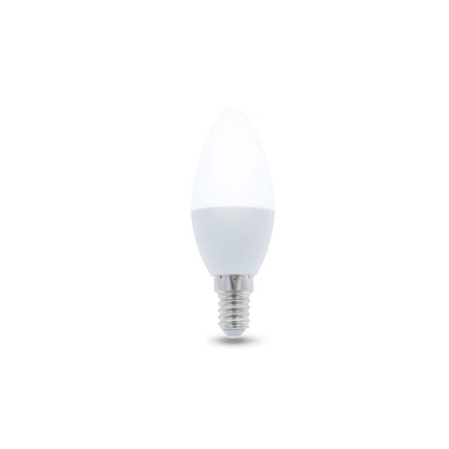 Żarówka LED E27 6W biała ciepła świeczka C37