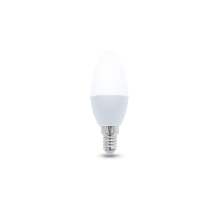 Żarówka LED E27 6W biała neutralna świeczka C37