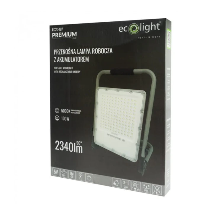 Naświetlacz LED SMD 100W opakowanie