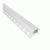 Profil do płytek 2m Ceramic Line Z do taśm LED + klosz mleczny 2m