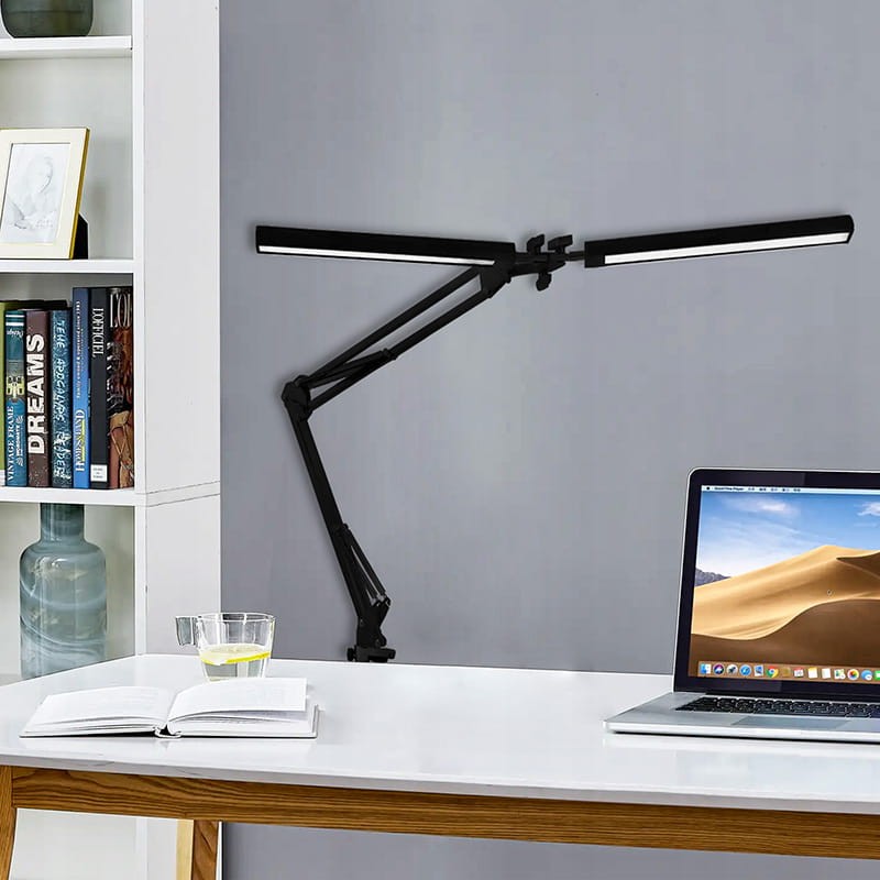 Lampa biurkowa kreślarska 14W Polino 3000K/4000K/6000K czarna_3