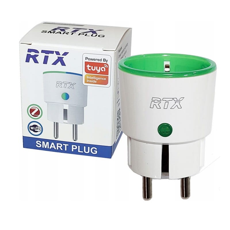 Gniazdko wtyczka RTX fotowoltaika 260V Zigbee Tuya