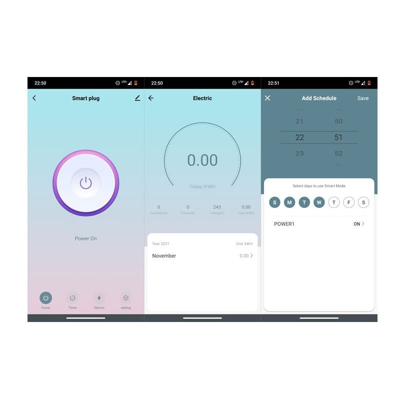 Inteligentne gniazdko RTX z pomiarem energii ZigBee TUYA sterowane głosem
