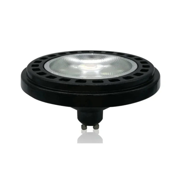 Żarówka LED GU10 ES111 COB 15W biała ciepła 40° czarna