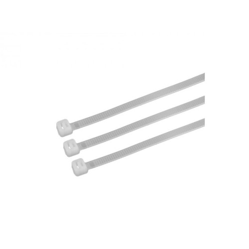Opaska zaciskowa kablowa 3,6x200mm biała