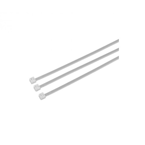 Opaska zaciskowa kablowa 3,6x300mm biała