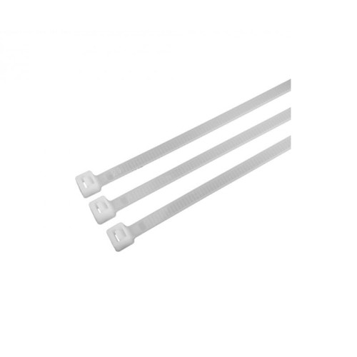 Opaska zaciskowa kablowa 4,6x200mm biała