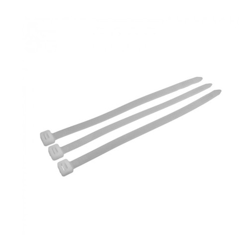 Opaska zaciskowa kablowa 7,6x200mm biała