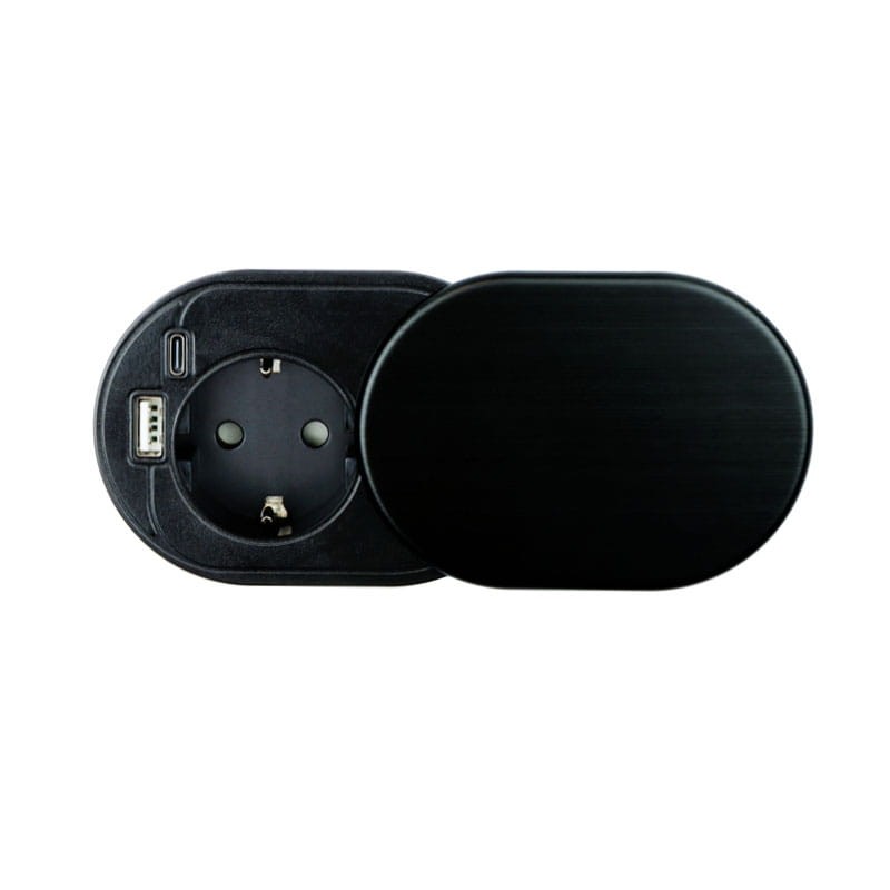 Gniazdo meblowe z USB A+C