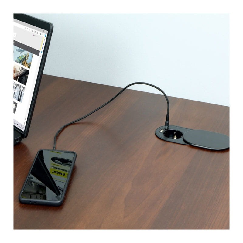 Gniazdo meblowe Slide Box z USB A+C zdjęcie poglądowe