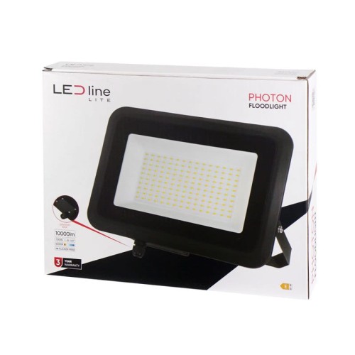 Naświetlacz LED LEDline Lite PHOTON 100W - 4000K biała dzienna opakowanie