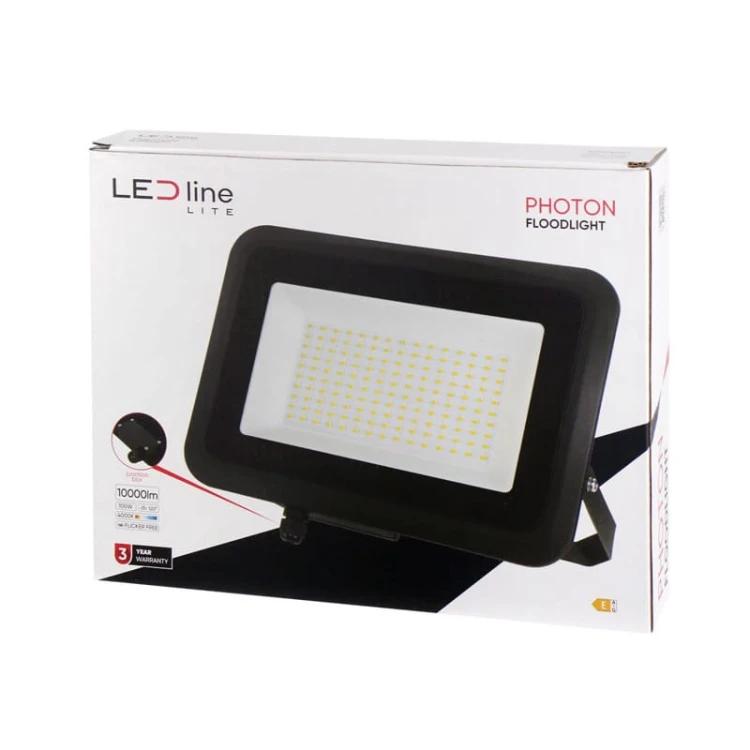Naświetlacz LED LEDline Lite PHOTON 100W - 4000K biała dzienna opakowanie