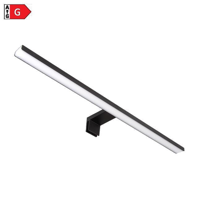 Kinkiet, lampa nad lustro BESTA 15W 60cm IP44 czarna