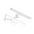 Kinkiet, lampa nad lustro BESTA 15W 60cm IP44 czarna_10