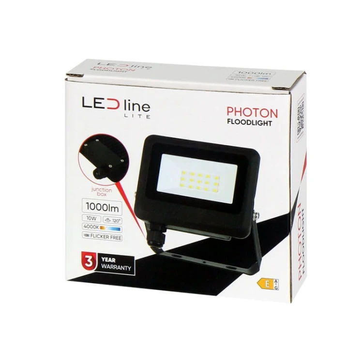 Naświetlacz LED LEDline Lite PHOTON 10W - 4000K biała dzienna opakowanie