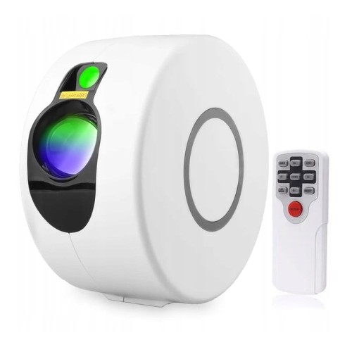 Projektor gwiazd, rzutnik laserowy 3D LED Space PRO Galaxy + pilot