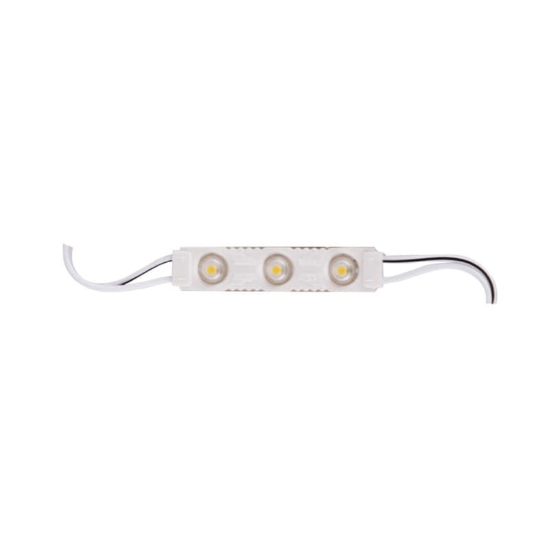 Moduł prostokątny LED 12V 1,3W IP44 CIEPŁA 3000K - 1szt.