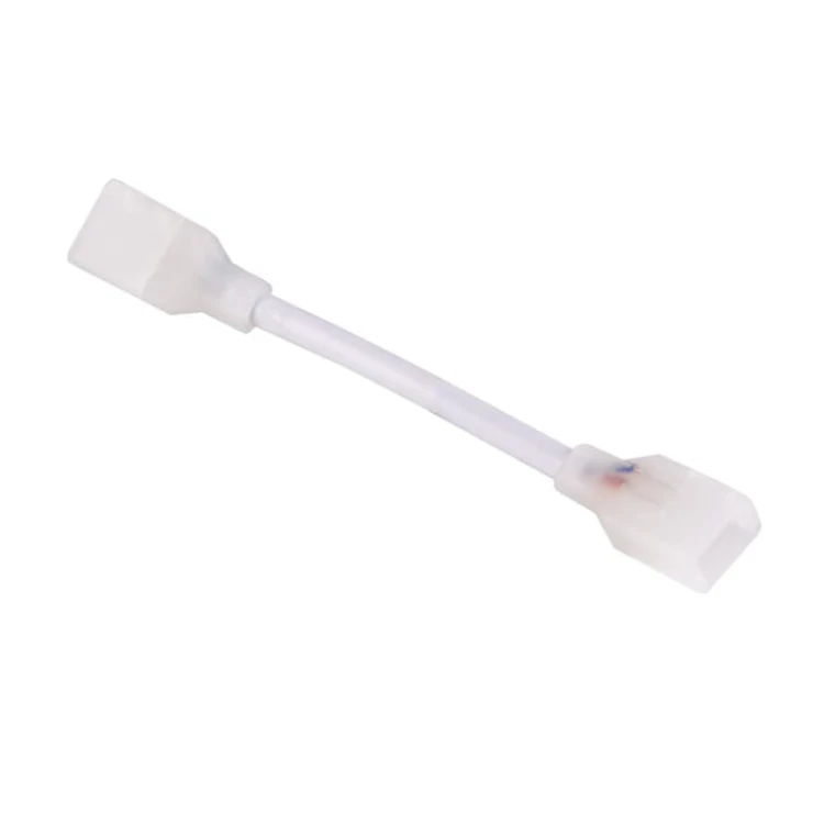 Złączka podwójna click 12 mm 2 pin do taś NEON z przewodem