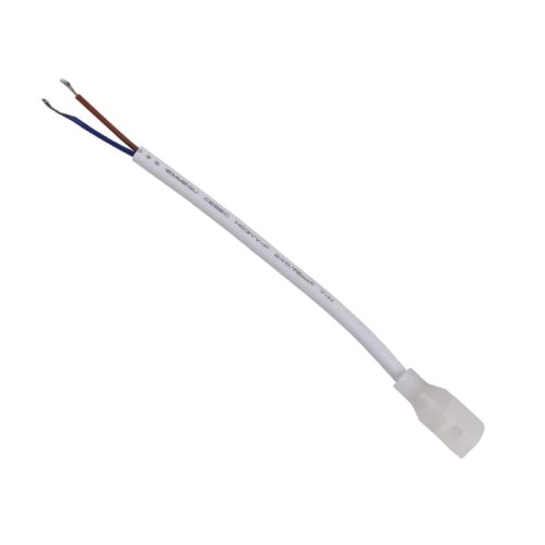 Złączka pojedyncza click 12 mm 2 pin do taśm NEON z przewodem
