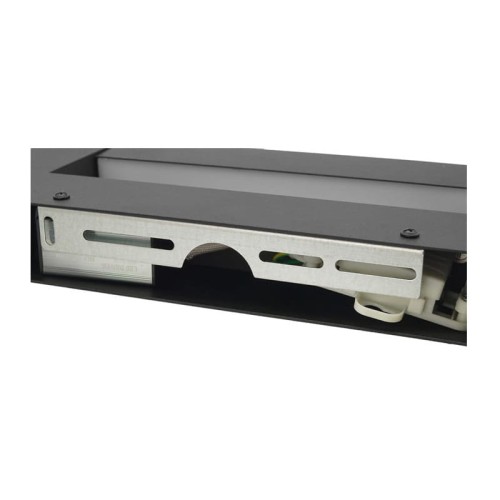 Kinkiet, lampa ogrodowa, elewacyjna ASTER 2x4W 90 cm IP54 - czarny montaż