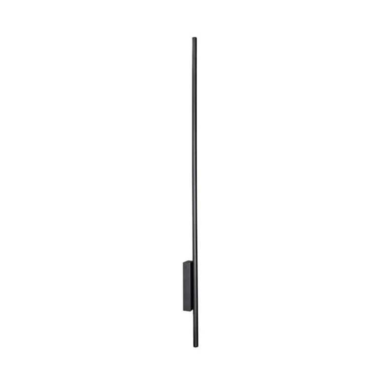 Kinkiet, lampa ogrodowa, elewacyjna LUNA 18W 120 cm IP54 - czarny