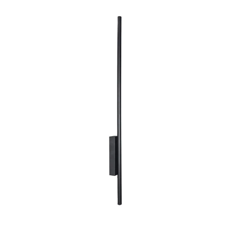 Kinkiet, lampa ogrodowa, elewacyjna LUNA 12W 90 cm IP54 - czarny