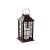 Lampa Ogrodowa LED Solarna Wisząca LATARENKA 27cm czarna Polux