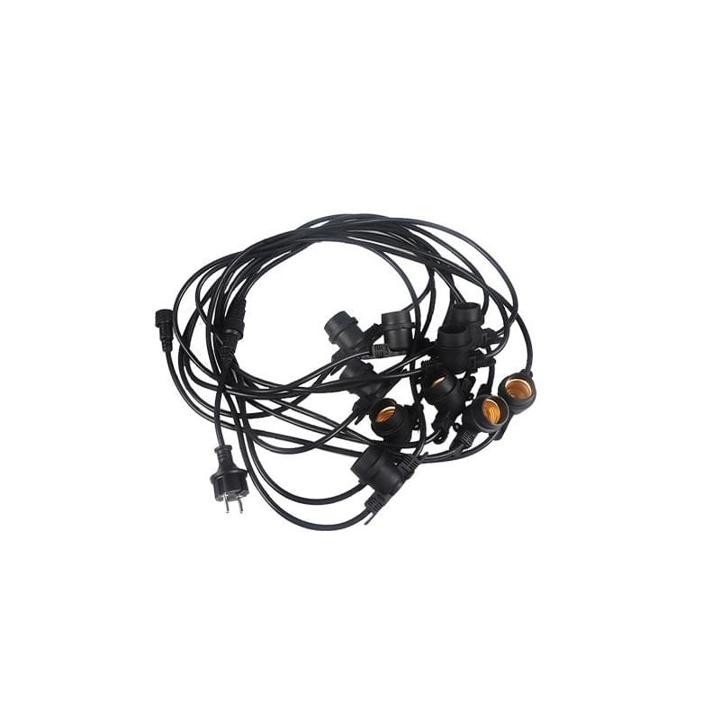 Lampa, oprawa zwieszana, girlanda 15xE27 długość 15m.jpg