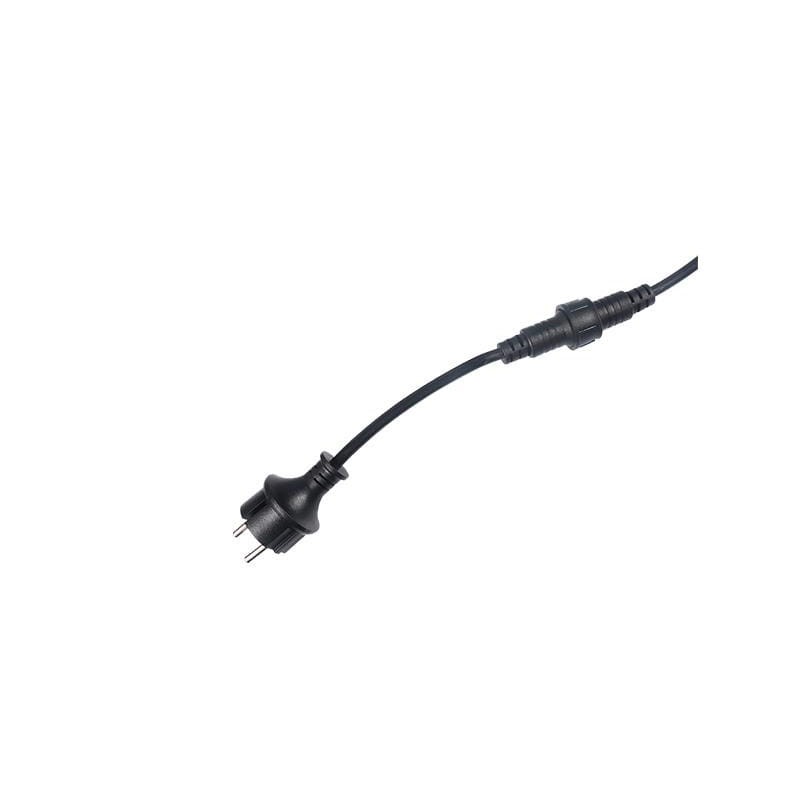 Lampa, oprawa zwieszana, girlanda 20xE27 długość 20m z wtyczką