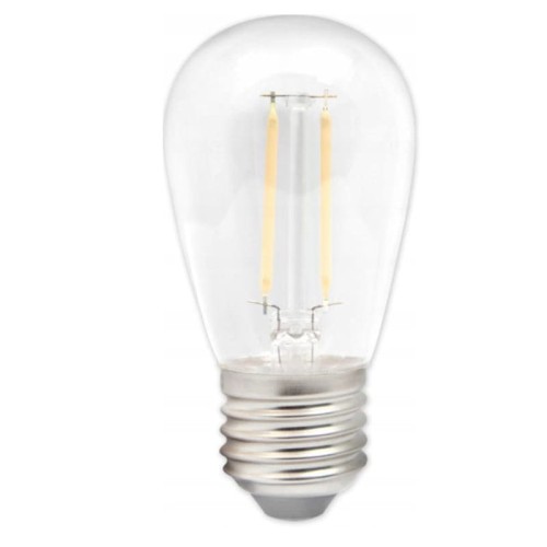 Żarówka LED E27 2W Filament Vita ST14 ciepła 2700K