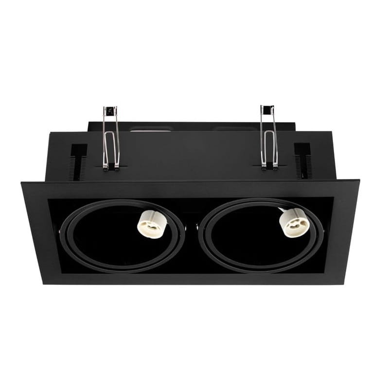 Oprawa podtynkowa, sufitowa, kwadratowa, podwójna 2 x ES111