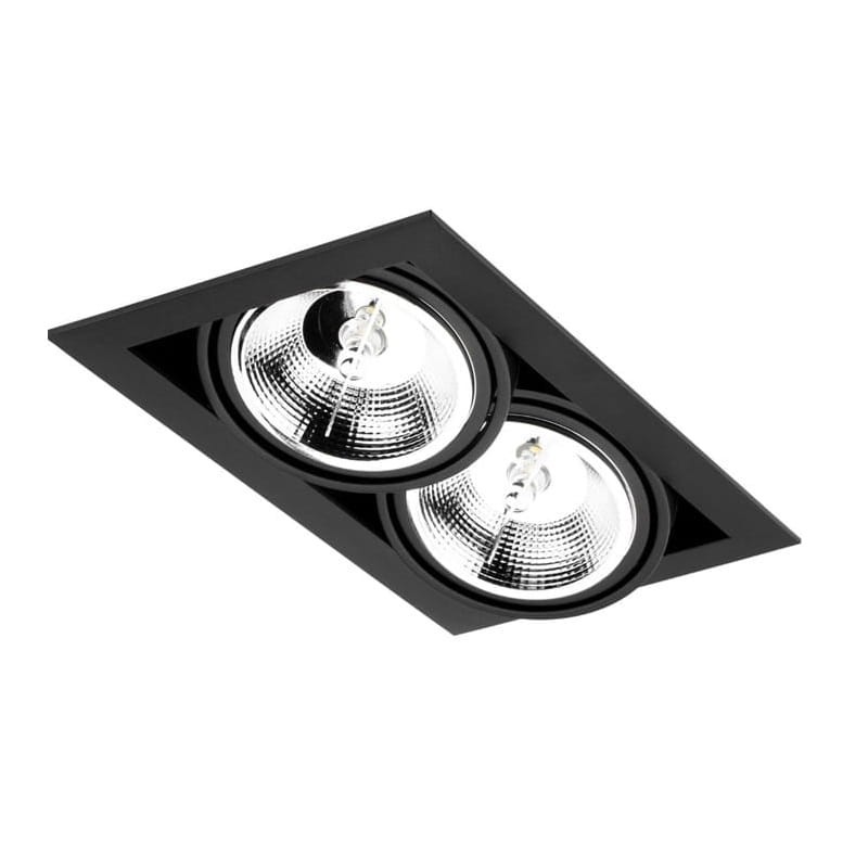 Oprawa podtynkowa, sufitowa, kwadratowa, podwójna ES111