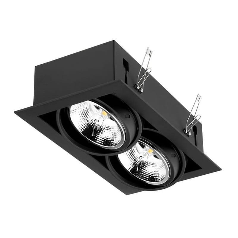 Oprawa podtynkowa, sufitowa, kwadratowa regulowana