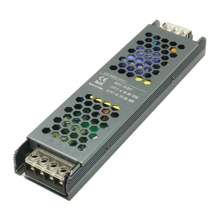 Zasilacz LED Slim PRO 300W 12V 25A modułowy