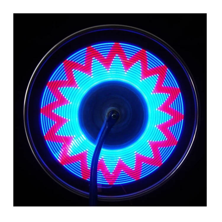 Oświetlenie LED do kół rowerowych OKL-04_9