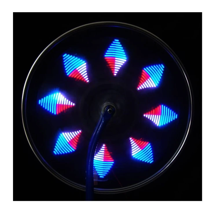 Oświetlenie LED do kół rowerowych OKL-04_10