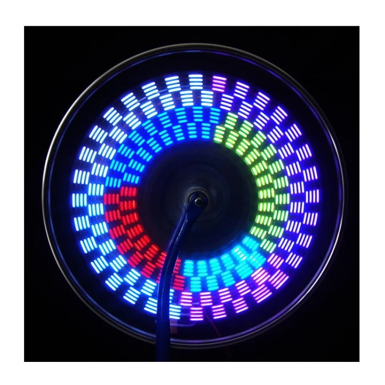 Oświetlenie LED do kół rowerowych OKL-04_11