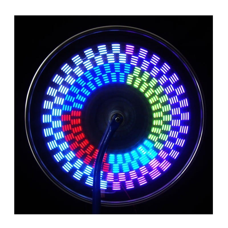 Oświetlenie LED do kół rowerowych OKL-04_11