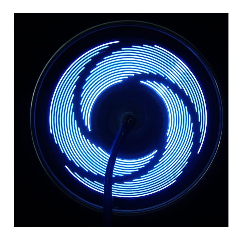 Oświetlenie LED do kół rowerowych OKL-04_15