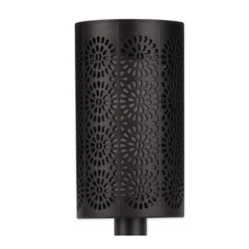 Lampa ogrodowa LED solarna wbijana 39cm płomień
