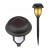 Lampa ogrodowa LED solarna wbijana 40cm pochodnia