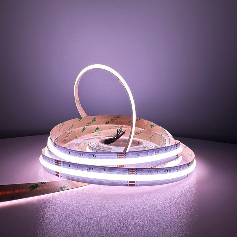 Taśma LED COB 784 RGBNW 24V IP20 RGB + biała neutralna - rolka 5 metrów_4