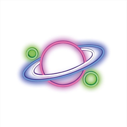 Neon dekoracyjny LED PLANET PLEXI MULTIKOLOR + USB FPNE05X Forever Light