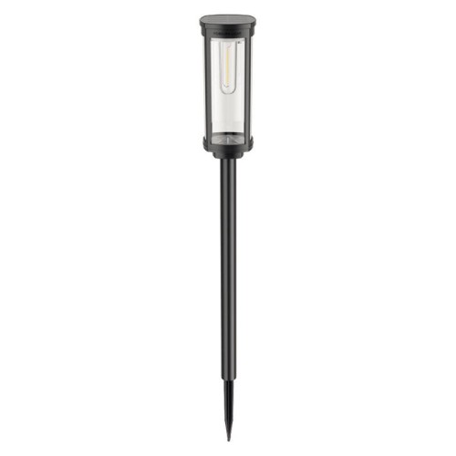 Lampa ogrodowa solarna wbijana SUNARI słupek biała ciepła