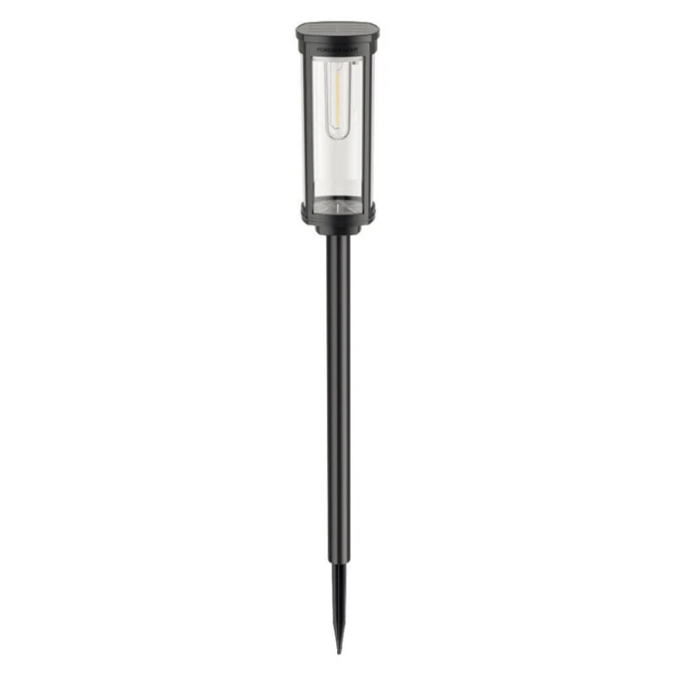 Lampa ogrodowa solarna wbijana SUNARI słupek biała ciepła